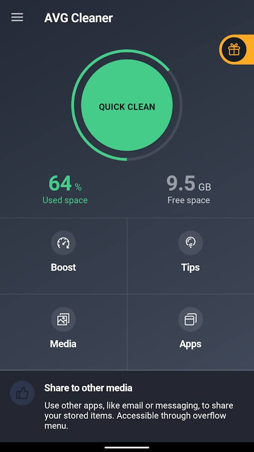 avg cleaner for android
