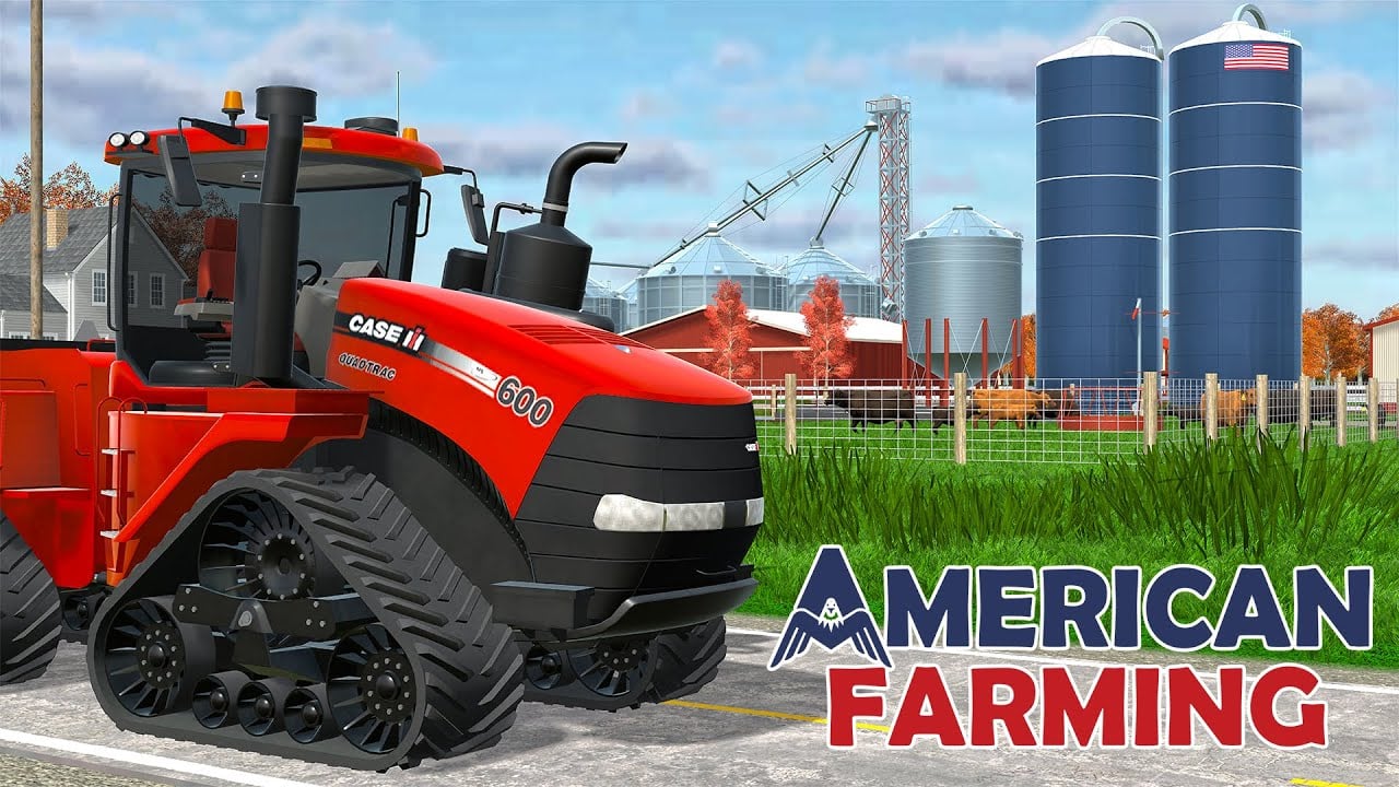 Cover Image of American Farming v1.7.6 MOD APK (Unlimited Money, Unlocked All DLC)