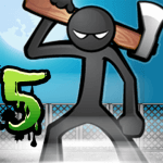 Cover Image of Anger of Stick 5: Zombie v1.1.87 MOD APK (Unlimited Money)