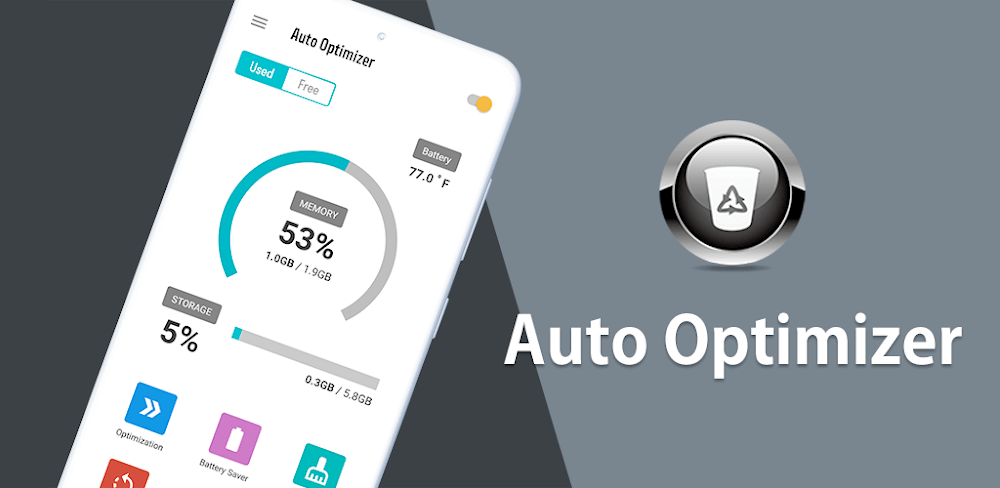 Cover Image of Auto Optimizer v7.0.0 APK (Full Patched)