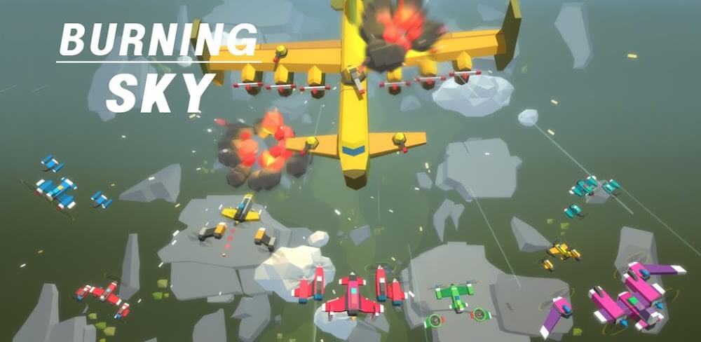 Cover Image of Burning Sky v3.0.22 MOD APK (Unlimited Money, Mega Menu)