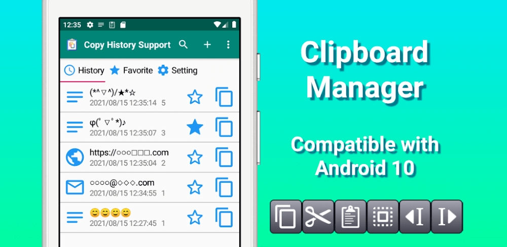 Cover Image of Clipboard Manager v5.6 MOD APK (Premium Unlocked)