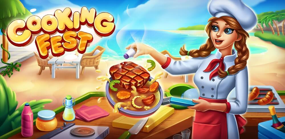 Cover Image of Cooking Fest v1.102 MOD APK (Unlimited Money)