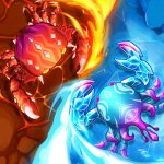 Cover Image of Crab War v3.73.0 MOD APK (Power Up Boost Activated)