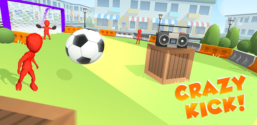 Cover Image of Crazy Kick! v2.14.3 MOD APK (Skins Unlocked, Premium)