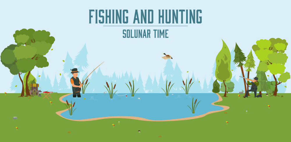 Cover Image of Fishing & Hunting Solunar Time v3.8.5 MOD APK (Premium Unlocked)