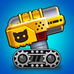 Cover Image of Idle Cat Cannon v2.4.19 MOD APK (Unlimited Money)