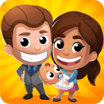 Cover Image of Idle Family Sim - Life Manager v1.7.2 MOD APK (Unlimited Money)