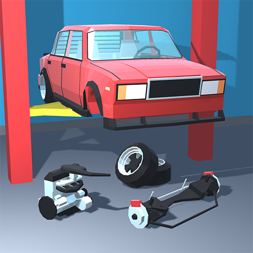 Cover Image of Retro Garage - Car Mechanic Simulator v2.6.0 MOD APK (Unlimited Money)