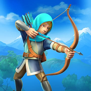 Cover Image of Tiny Archers v1.41.25.00300 MOD APK (Unlimited Money)