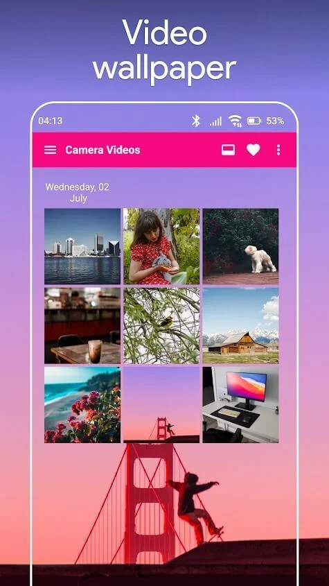 Nói tạm biệt với những hình nền tĩnh đơn điệu. Hình nền video apk sẽ giúp bạn tạo ra những bức tranh động đậy lòng người. Với trải nghiệm tuyệt vời về âm thanh và hình ảnh, bạn sẽ không thể rời mắt khỏi màn hình điện thoại của mình!