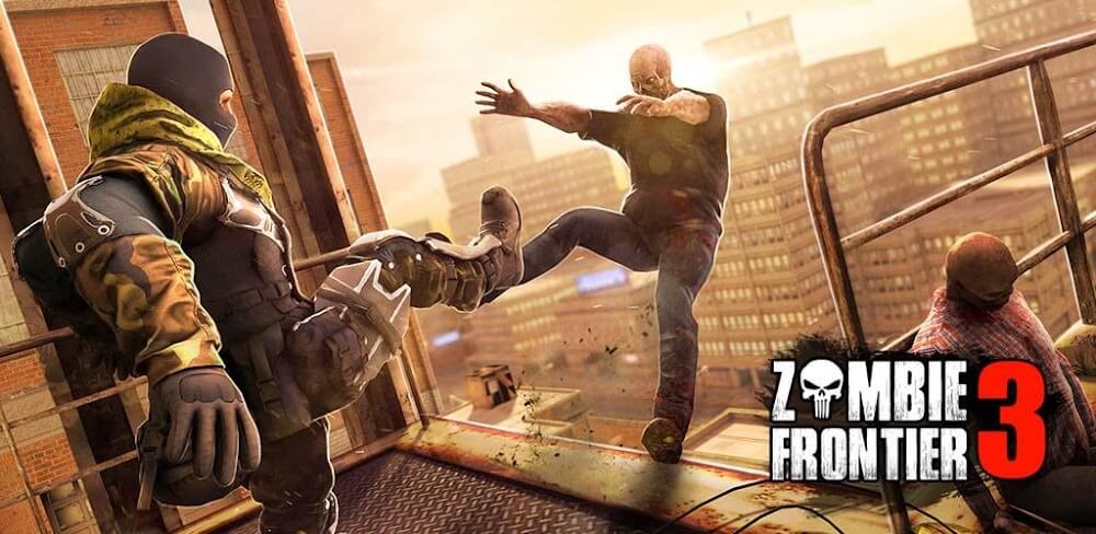 Cover Image of Zombie Frontier 3 v2.60 MOD APK (Unlimited Money, One Hit, God Mode)